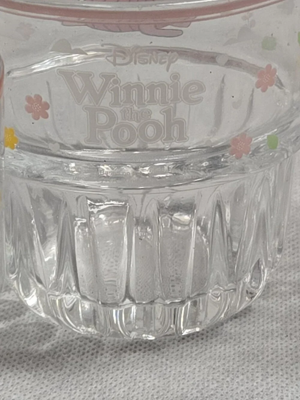 Disney Set Of 4 Winnie The Pooh Glasses Celebrate Friends